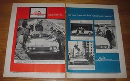 1960 Avis Rent-a-Car Ad - Have more fun.. get more done with Avis minute-saver - £11.95 GBP