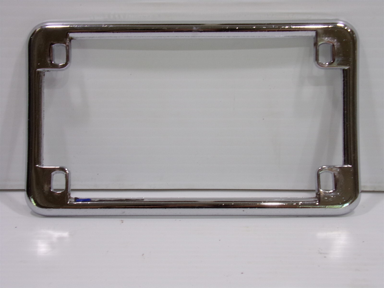 Motorcycle License Plate Frame Harley Davidson Chrome - $8.99