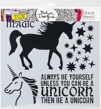 Crafter s Workshop Template 12 X12 inch Unicorn inch - $902.23 MXN