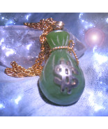 HAUNTED ANTIQUE JADE CHARM  KING OF COINS GROW MONEY MAGICK MAGICKAL - €381,43 EUR