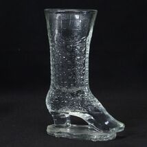 Herman Tappan Crystal High Shoe Shoes of Glass 5-3/8" - $11.75