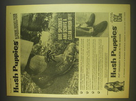 1963 Hush Puppies Shoes Ad - Give splodges and scuffs a clean brush off! - £14.78 GBP