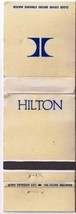 Advertising Matchbook Hilton Hotels and Inns Diamond Match - £1.49 GBP