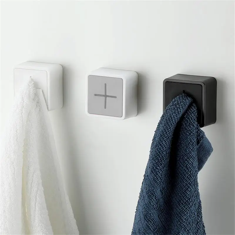 House Home Self Adhesive Towel A Holder Wall Mounted Bathroom Towel Hook Storage - £19.52 GBP