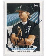 Terry Leach Signed Autographed 1993 Topps Card 91 twins WSC - £11.29 GBP