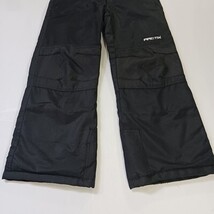 Arctix Black Kids Youth Snow Sports Insulated Black Cargo Pants Size Small 21×23 image 13