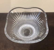 Mikasa Crystal Glass Candy Bowl Didh New In Box  - £15.76 GBP