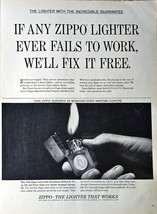 Zippo Lighter Wartime Europe 25 Missions 1965 Vintage print ad - $192.84 MXN