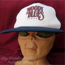 RARE Vintage 1984 Moody Blues Band Concert Tour Mesh SnapBack Trucker Ha... - $79.48