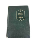 Lange's Handbook of Chemistry: 10th Edition Revised 1967 by Norbert A La... - €20,45 EUR Lange's Handbook of Chemistry: 10th Edition Revised 1967 by Norbert A La... - €20,45 EUR