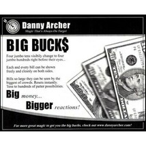 Big Bucks by Danny Archer - Four Oversized Tens Change Into Four Hundreds! - £27.61 GBP