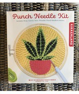 Punch Needle Embroidery Kit 6&quot; Plant in Pot by Kikkerland - $258.05 MXN