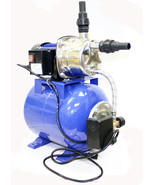 1.6 HP 110V 1200W Shallow Jet Water Well Pump with Tank Garden Sprinkler... - $168.29