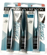 3 Count Revlon 0.03 Oz Exactify Wheel Tip 104 Mermaid Blue Liquid Liner - £23.17 GBP