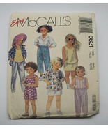 McCall&#39;s GIRLS UNCUT SEWING PATTERN # 3621 CHILD SMALL VINTAGE 1980&#39;S Mc... - $92.60 MXN