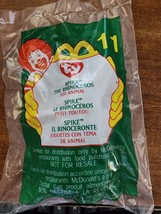 McDonald&#39;s Happy Meal Mini Ty Beanie Baby 2000   #11 Spike The Rhinoceros - $5.89