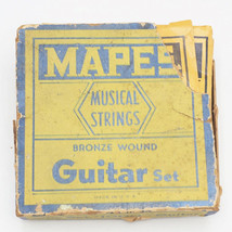 Mapes Musical Saiten Bronze Wunde Gitarrensaiten NOS - $24.02