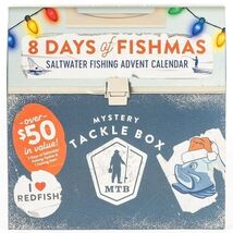 Mystery Tackle Box 8 Days of Salt Fishing Lures Holiday Advent Calendar ... - €22,09 EUR