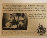 Mystery Science Theater 3000 Vintage Tv Guide Print Ad Comedy Central TPA24 - $5.93