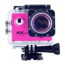 WIFI Waterproof Ultra Diving underwater Sports 4K Action 1080P Camera Pink - £56.29 GBP
