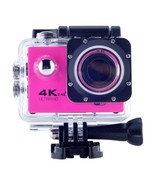 WIFI Waterproof Ultra Diving underwater Sports 4K Action 1080P Camera Pink - $69.99