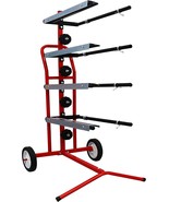 Masking Paper Machine Mobile Tree Style Station with Multiple Rolls Mask... - $240.10 CAD