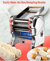 24CM Electric Commercial Stainless Steel Dough Roller Noodle Dumpling Maker - £457.17 GBP