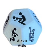 3d Printed Adult Nsfw Dice Have Some Bedroom Tonight 2 Dice - £7.54 GBP