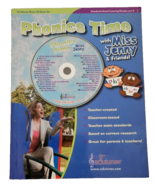 Phonics Time with Miss Jenny &amp; Friends 70 Minute Music CD - Book Set Pre... - £4.70 GBP