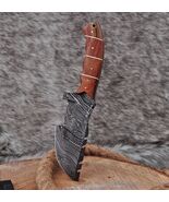 10" Handmade Damascus Steel Fixed Blade Outdoor knife Best gift knives F... - $31.67
