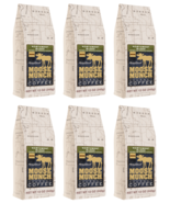 Moose Munch Northwest Blend  Gourmet Ground Coffee , 6/12 oz bags - $45.00