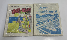 Lot of 2: Nora&#39;s Neighborhood &amp; The Island Of Tam-Tam (Workbooks) - £11.79 GBP