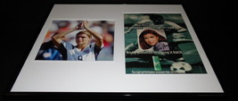 Mia Hamm Signed Framed 16x20 Photo &amp; 1996 Pert Advertisement Display - £116.84 GBP