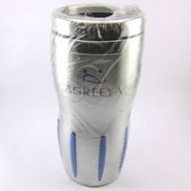 Nwt Agreeya Solutions 16oz Stainless Steel Coffee Travel Tumbler Ergo Rubber - £24.83 GBP