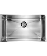 Fluid USR3219 Undermount Single Bowl Stainless Steel Kitchen Sink Stainl... - $747.06 CAD