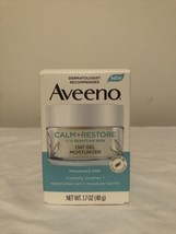Aveeno -Calm + Restore- Oat Gel Face Moisturize For Sensitive Skin 1.7 oz - £14.97 GBP