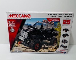 NEW Meccano 4x4 Off-Road Truck Motorized Model Building Set #16212 NEW S.T.E.M. - £40.09 GBP
