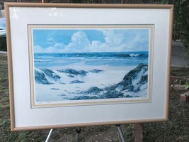 Uwe Werner &quot;In Time Of Bloom&quot; Seascape Hand Signed &amp; Numbered Impressionist Art - £629.10 GBP