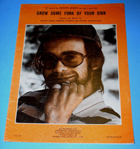 Elton John Sheet Music Vintage 1975 Grow Some Funk - £19.74 GBP
