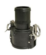 Apache 49030550 Part C Female Cam and Groove Coupler, Polypropylene, Bla... - $42.24 CAD