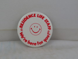 Vintage Univeristy Pin - Residence Life Staff We&#39;re Here for You - Cellu... - $15.00