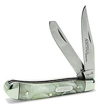 Schrade Imperial IMP13L Large Trapper Folding Pocket Knife Clip Point Spey Blade - $8.54