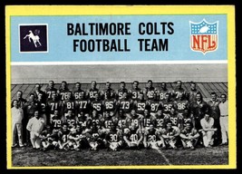 1967 Philadelphia #13 Baltimore Colts TC VGEX-B107R12 - £38.93 GBP