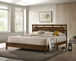 Gemini Solid Wood Queen Size All-In-One Platform Bed, Natural, By New Cl... - $263.94