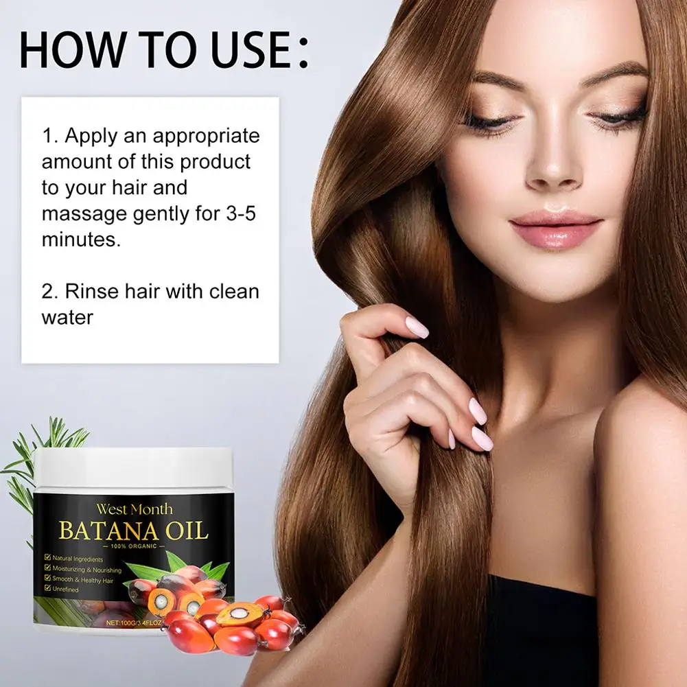 West Month Batana B Hair Care Mask Repair Dryness And Irritability Hair Nourishi - £19.28 GBP