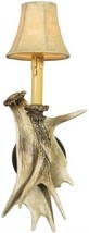 Wall Sconce Right Deer Antler Rustic Mountain Hand Cast Resin OK Casting - $429.00