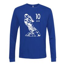 Generic kylian Soccer Player Number 10 Long Sleeve T-Shirt, France Champ... - £26.25 GBP