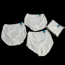 6 Pc Lot Vanity Fair Cotton Panty Brief 15320 CREME Coconut White Women ... - $27.99