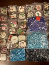 15 Pounds of Colorful Jewelry Making Beads, Seed Beads, Pony Beads, and ... - $192.06