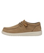 Hey Dude  Wally Grip Craft Tan Leather Casual Comfort Mens Shoes US Sz 1... - €98,07 EUR
